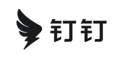 钉钉官网Logo-襟翼刻度调度标